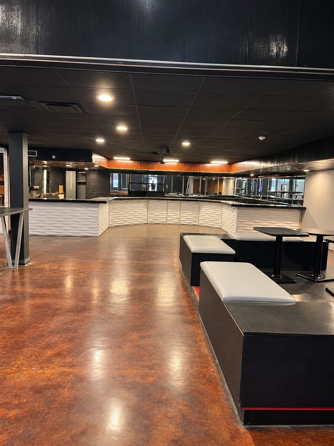 Bar and lounge area